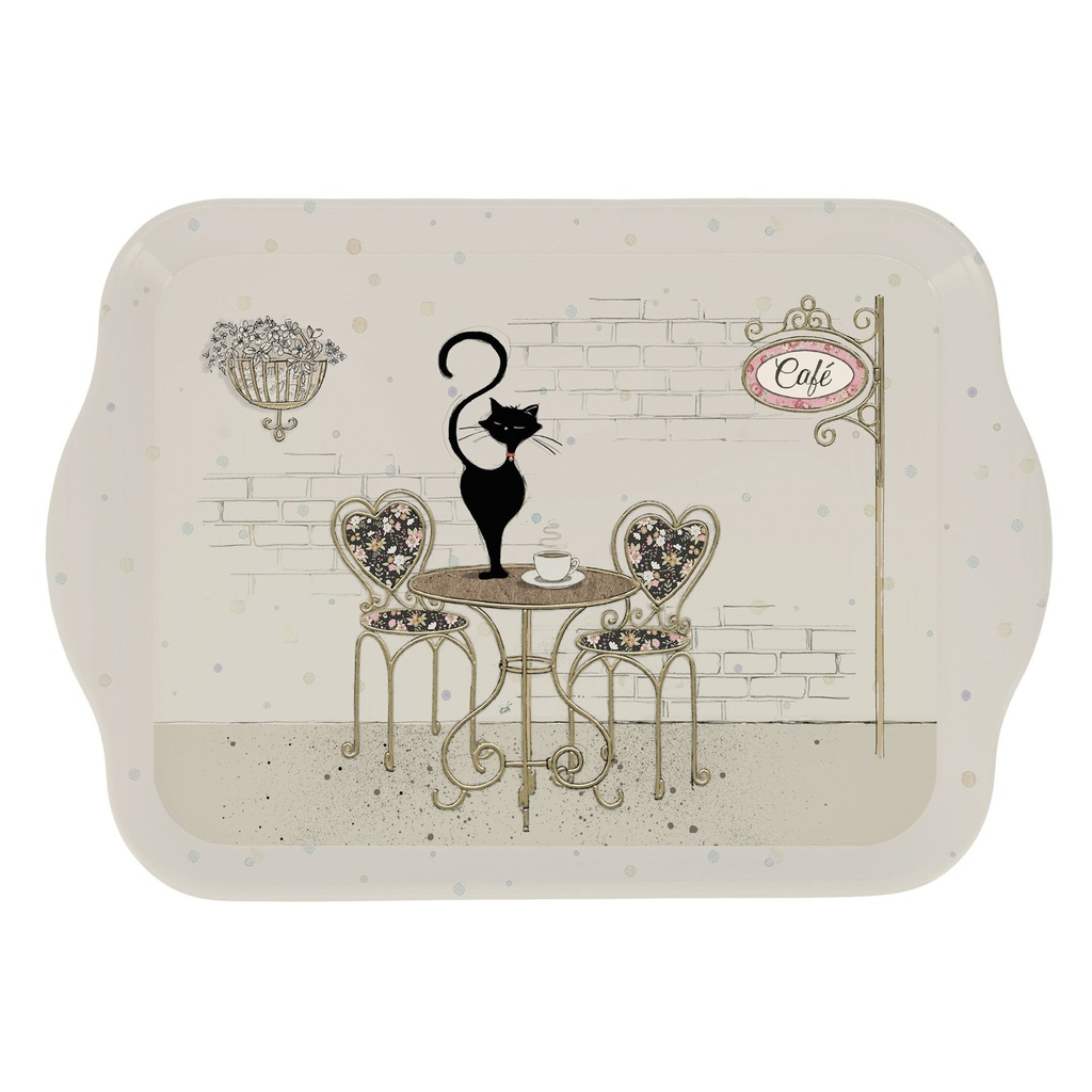 PLATEAU MELAMINE PM BUG ART CHAT CAFE