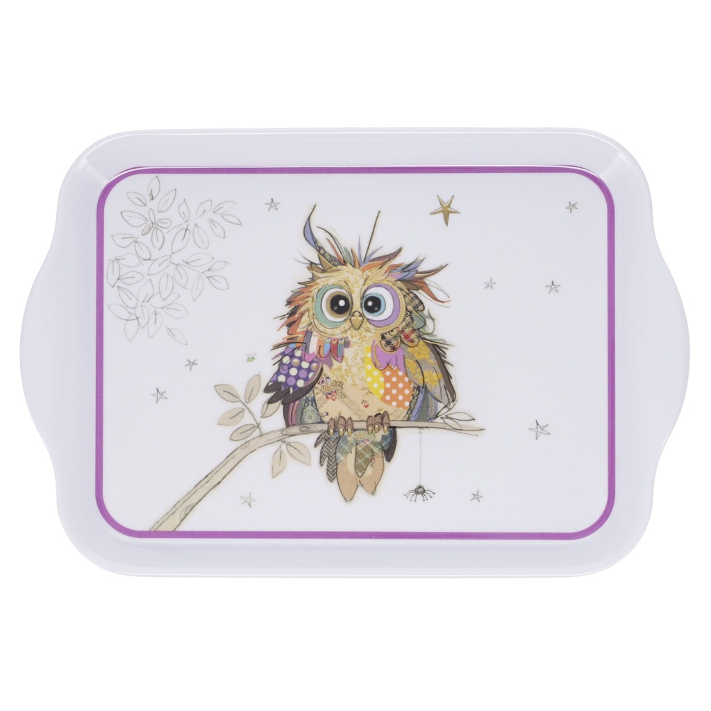 PLATEAU MELAMINE PM KOOK BEBE CHOUETTE