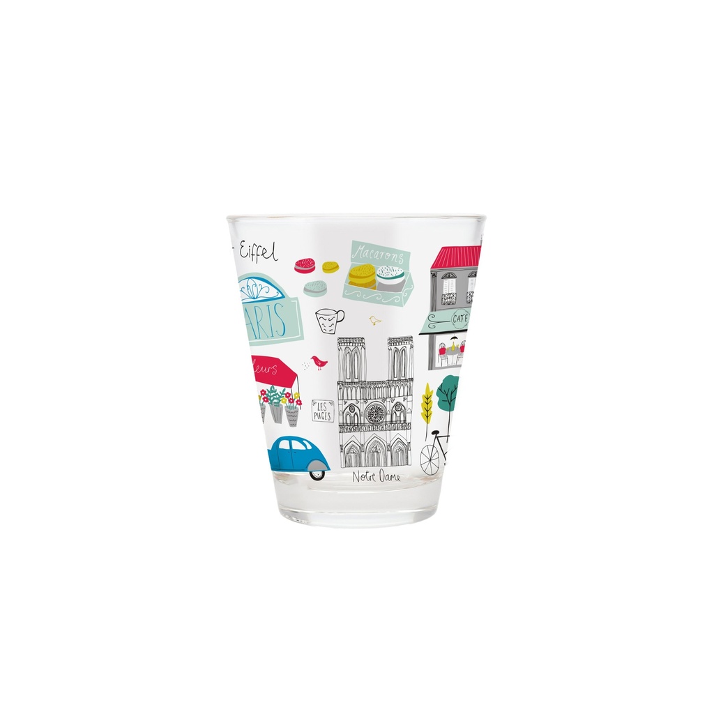 VERRE 85 ML PARIS LE TOUT PARIS