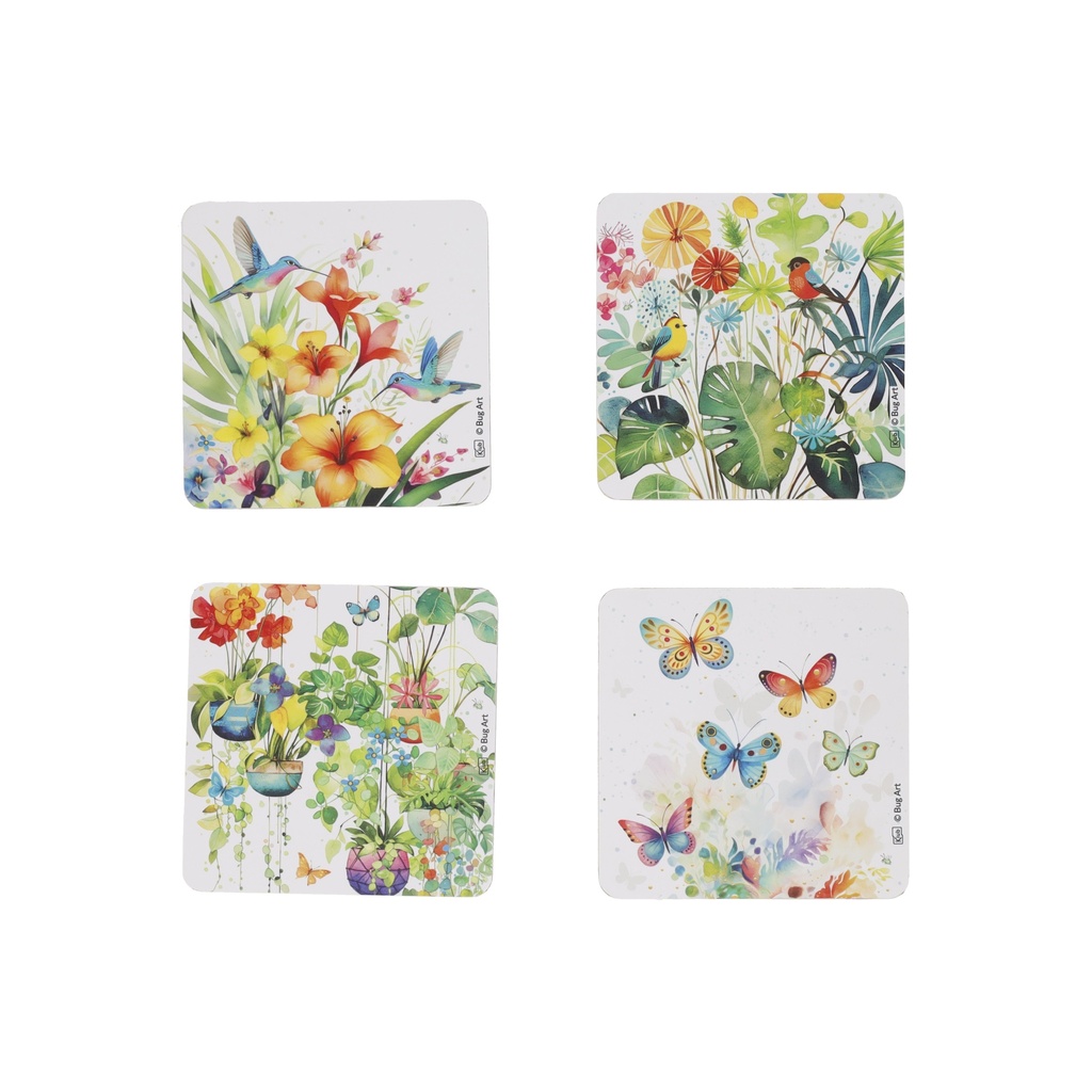 4X SOUS VERRE EN BOITE CADEAU PORTFOLIO ASSORTI