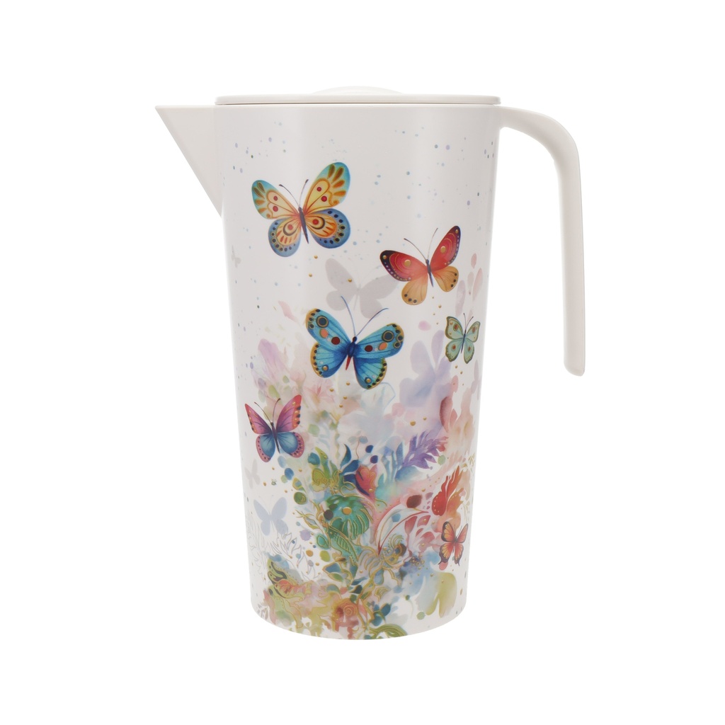 CARAFE PLASTIQUE RECYCLE 1,7L PORTFOLIO PAPILLONS