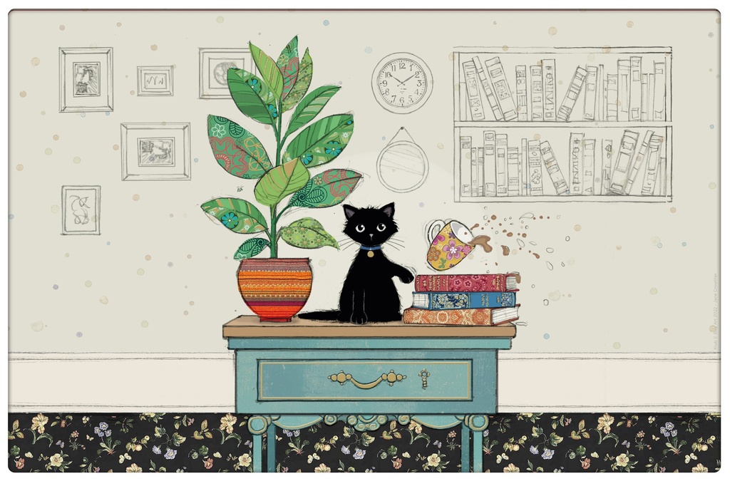 SET DE TABLE BUG ART CHATON BUREAU