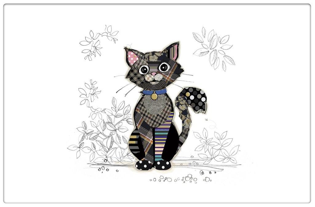 SET DE TABLE KOOK CHAT NOIR