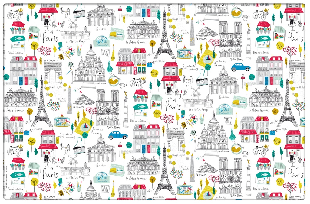 SET DE TABLE LE TOUT PARIS BLANC