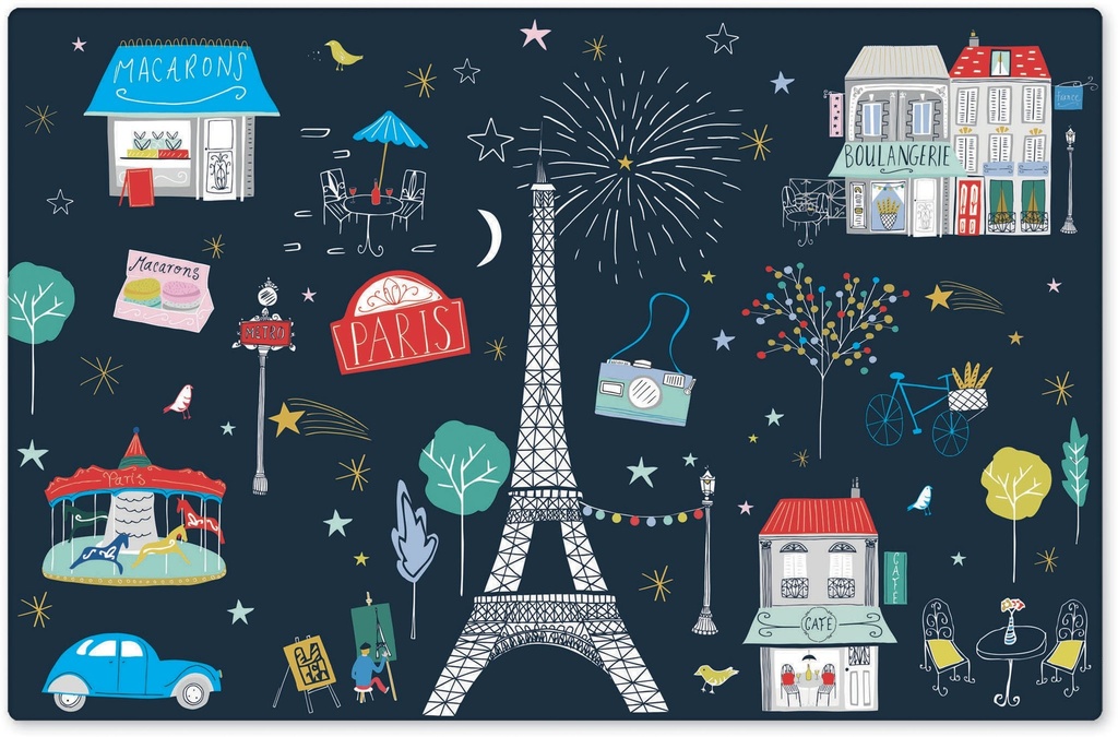 SET DE TABLE LE TOUT PARIS LA NUIT
