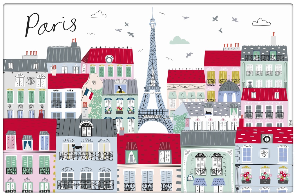 SET DE TABLE LE TOUT PARIS TOITS