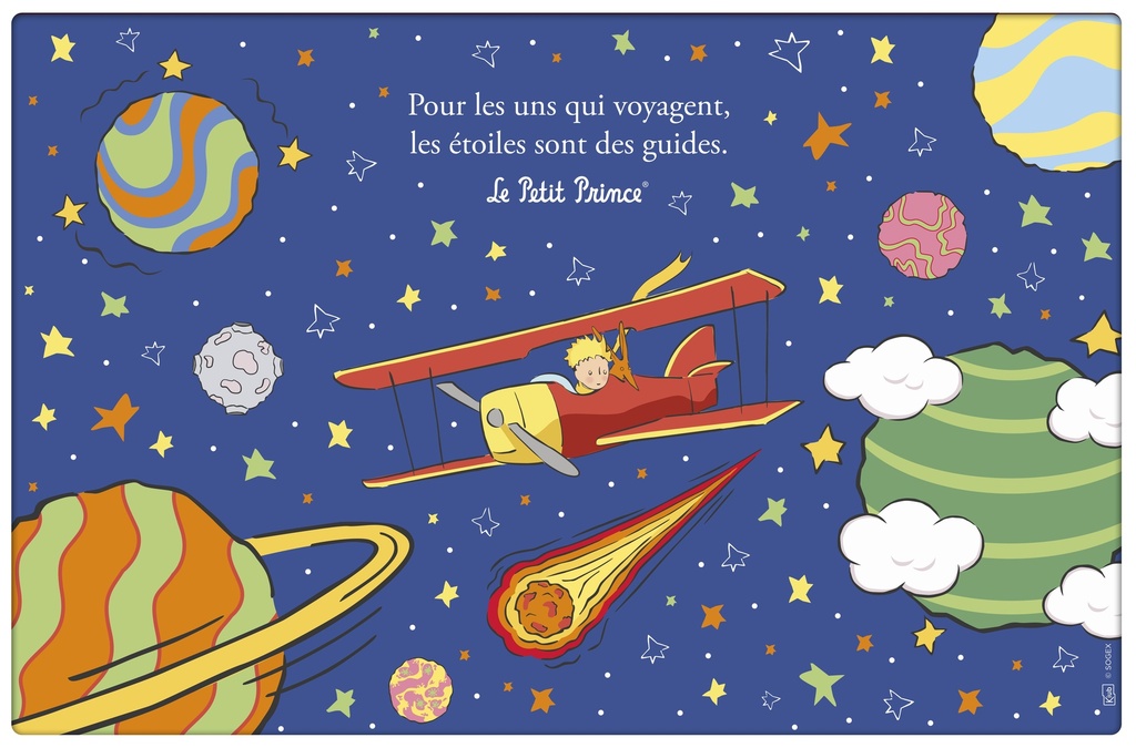 SET DE TABLE LPP ENFANTS PLANETES
