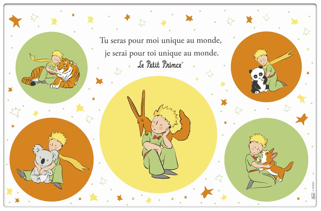 SET DE TABLE LPP ENFANTS ANIMAUX