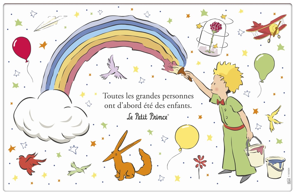 SET DE TABLE LPP ENFANTS COULEURS