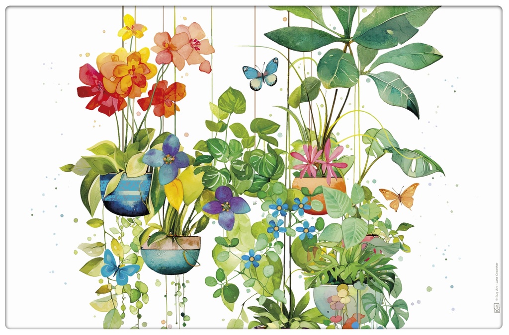 SET DE TABLE PORTFOLIO PLANTES SUSPENDUES