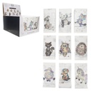 PACK DE 20 SERVIETTES EN PAPIER 33 CM EN DISPLAY KOOK ASSORTIS