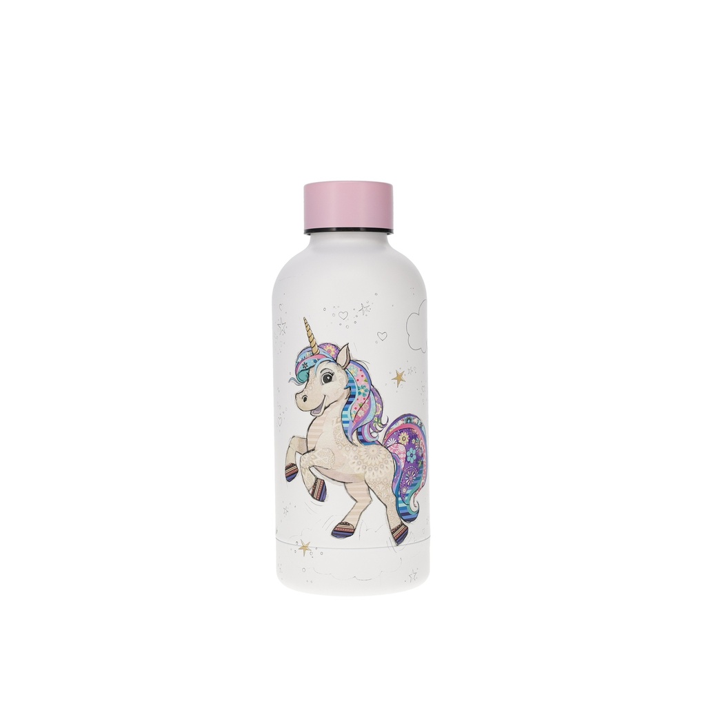 BOUTEILLE ISOTHERME 400 ML KOOK LICORNE