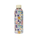 BOUTEILLE ISOTHERME 500ML ALL OVER 2 TIMBRES