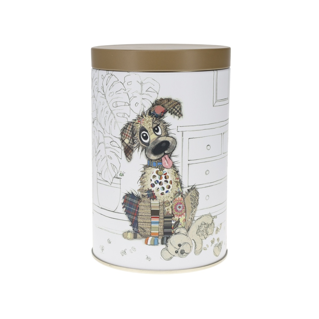 BOITE RONDE METAL KOOK CHIEN