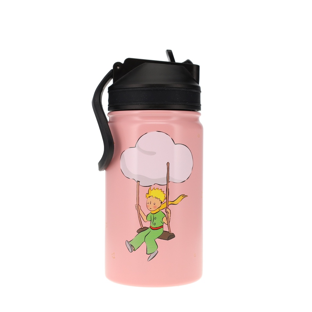 GOURDE AVEC PAILLE 350ML LPP ENFANTS NUAGE