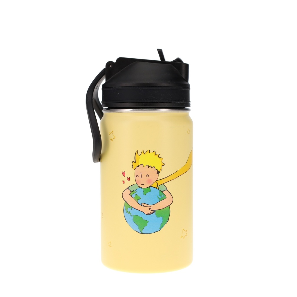 GOURDE AVEC PAILLE 350ML LPP ENFANTS PLANETE