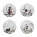 MIROIR ROND PLAT BUG ART BUG ART PARIS ASSORTIS