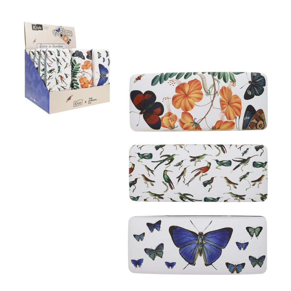 BOITE A LUNETTES RIGIDE RECTANGLE ENCYCLOPEDIA ASSORTIS