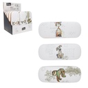 BOITE A LUNETTES RIGIDE CLASSIQUE KOOK ASSORTIS CHAT ZIGGY CHIEN PARESSEUX