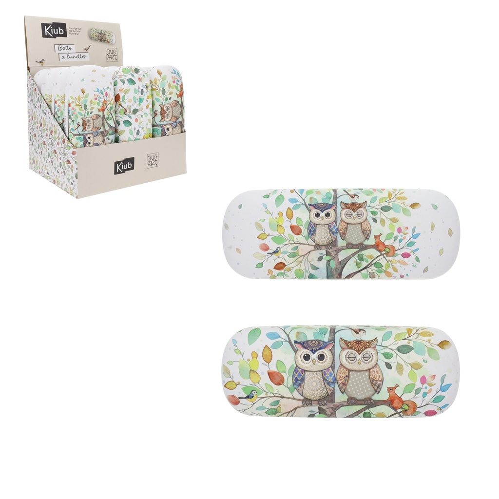 BOITE A LUNETTES RIGIDE CLASSIQUE PORTFOLIO ASSORTIS