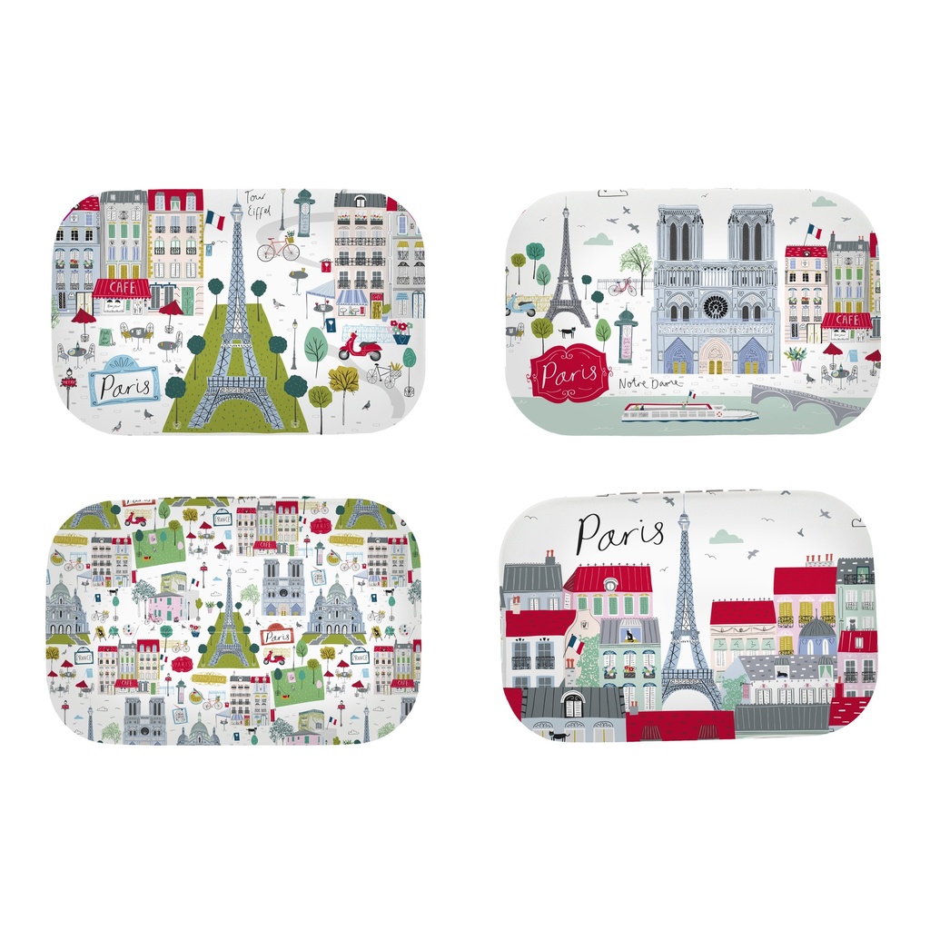MINI ETUI LE TOUT PARIS BLANC ASSORTIS