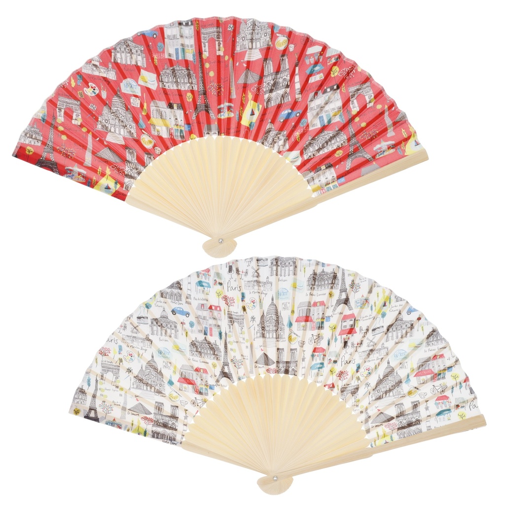 EVENTAIL BAMBOU LE TOUT PARIS ASSORTIS