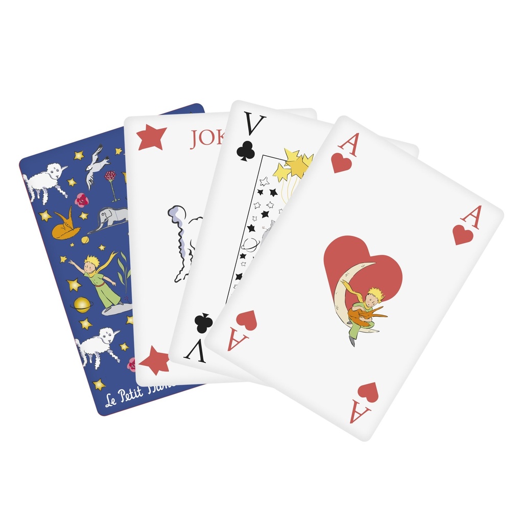JEU DE 54 CARTES A JOUER EN DISPLAY LE PETIT PRINCE