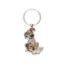 PORTE CLE EN FORME EN METAL KOOK CHIEN