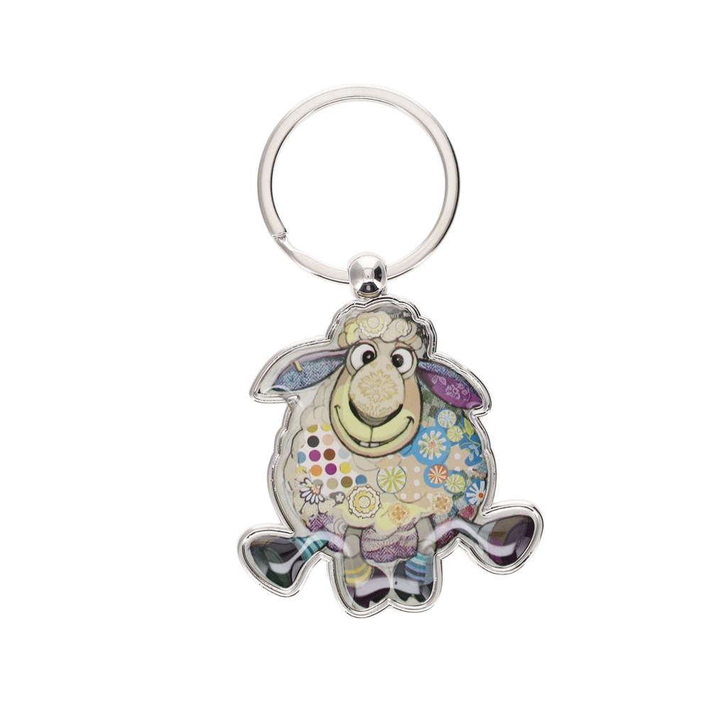 PORTE CLE EN FORME EN METAL KOOK MOUTON