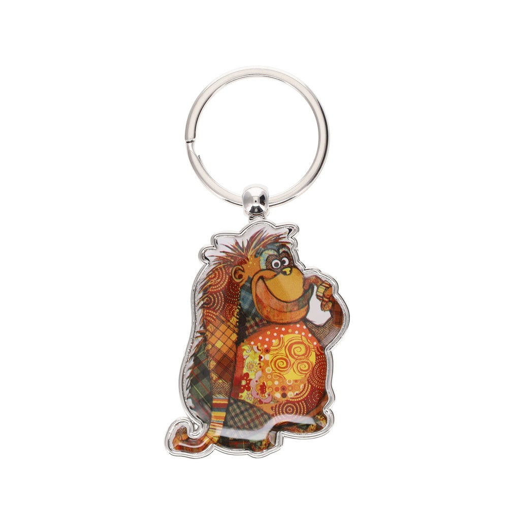 PORTE CLE EN FORME EN METAL KOOK ORANG OUTAN