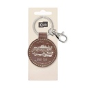PORTE CLE ROND EN PU ROAD TRIP AUTO