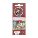 PORTE CLE CARRE EN PU PASSION VELO