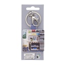 PORTE CLE CARRE EN PU PASSION BRICOLAGE