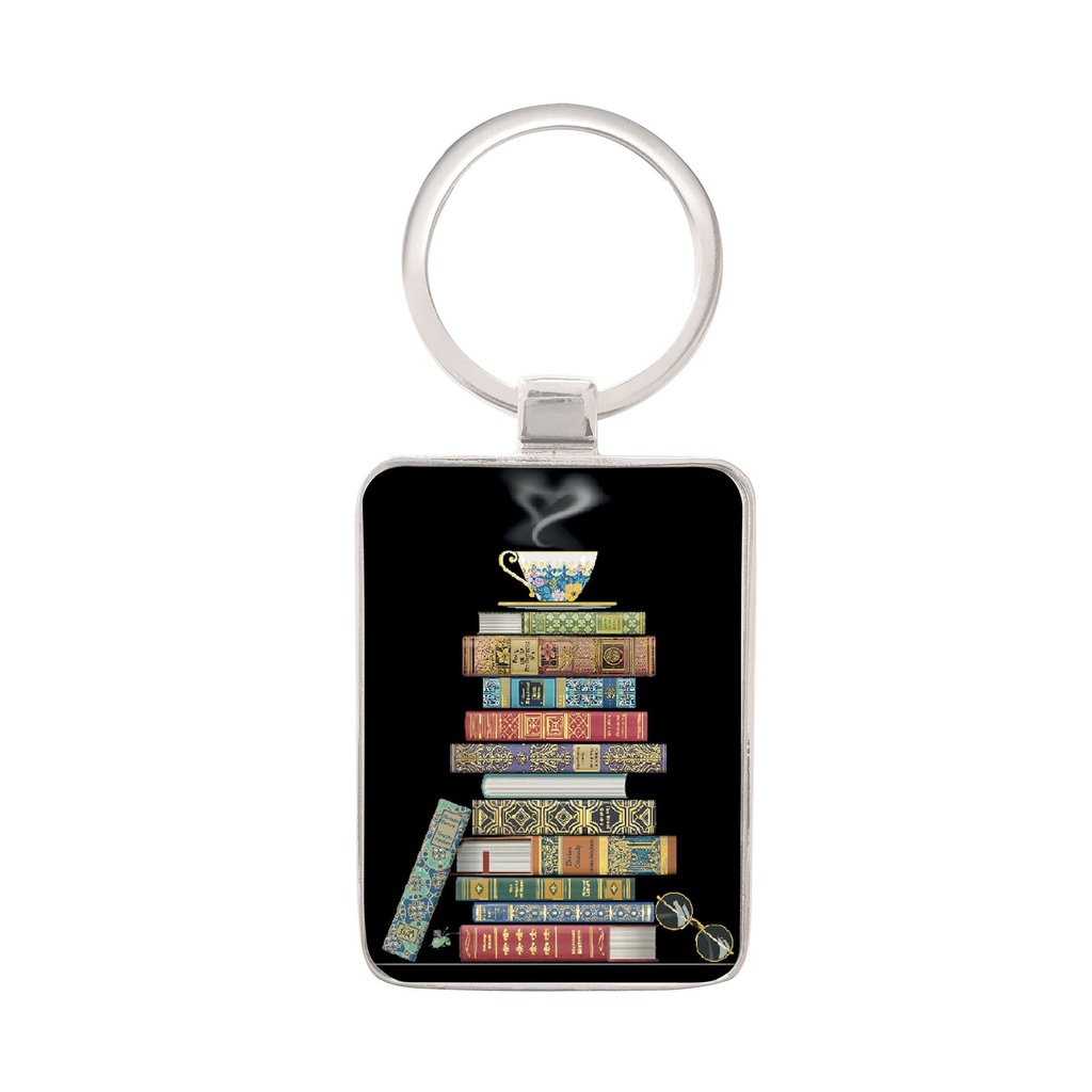 PORTE CLE RECTANGLE BUG ART JEWELS LIVRES