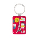 PORTE CLE RECTANGLE LE TOUT PARIS TOUR EIFFEL