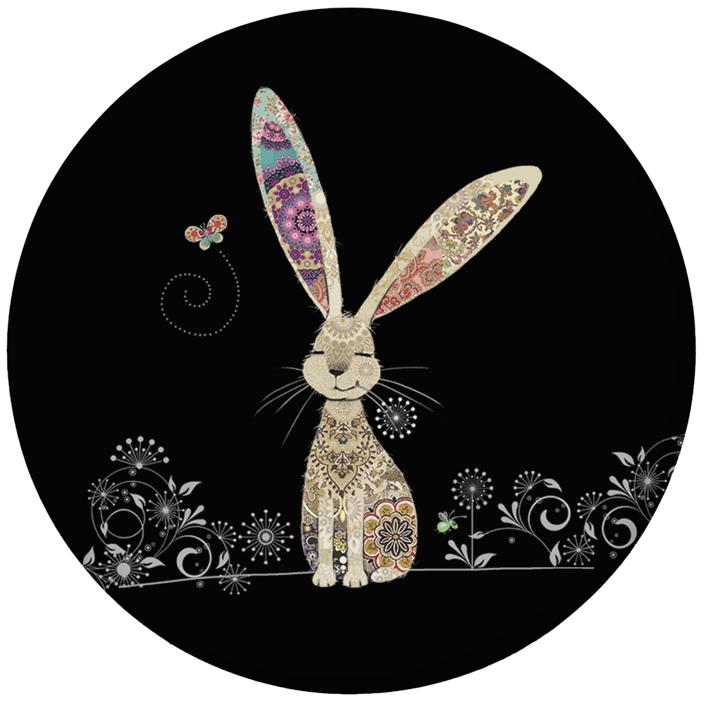 MAGNET ROND JEWELS LAPIN