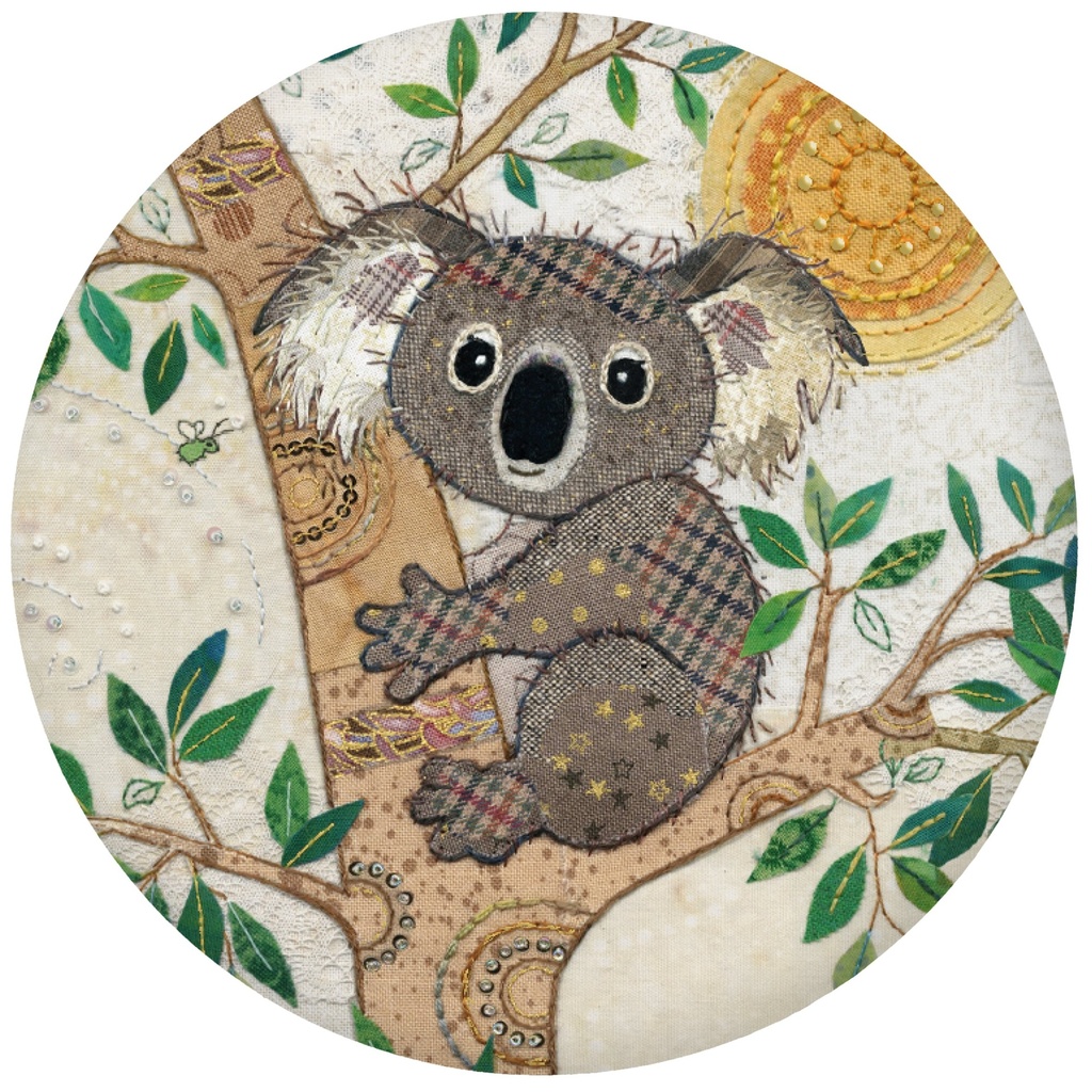 MAGNET ROND BUG ART AMYS KOALA