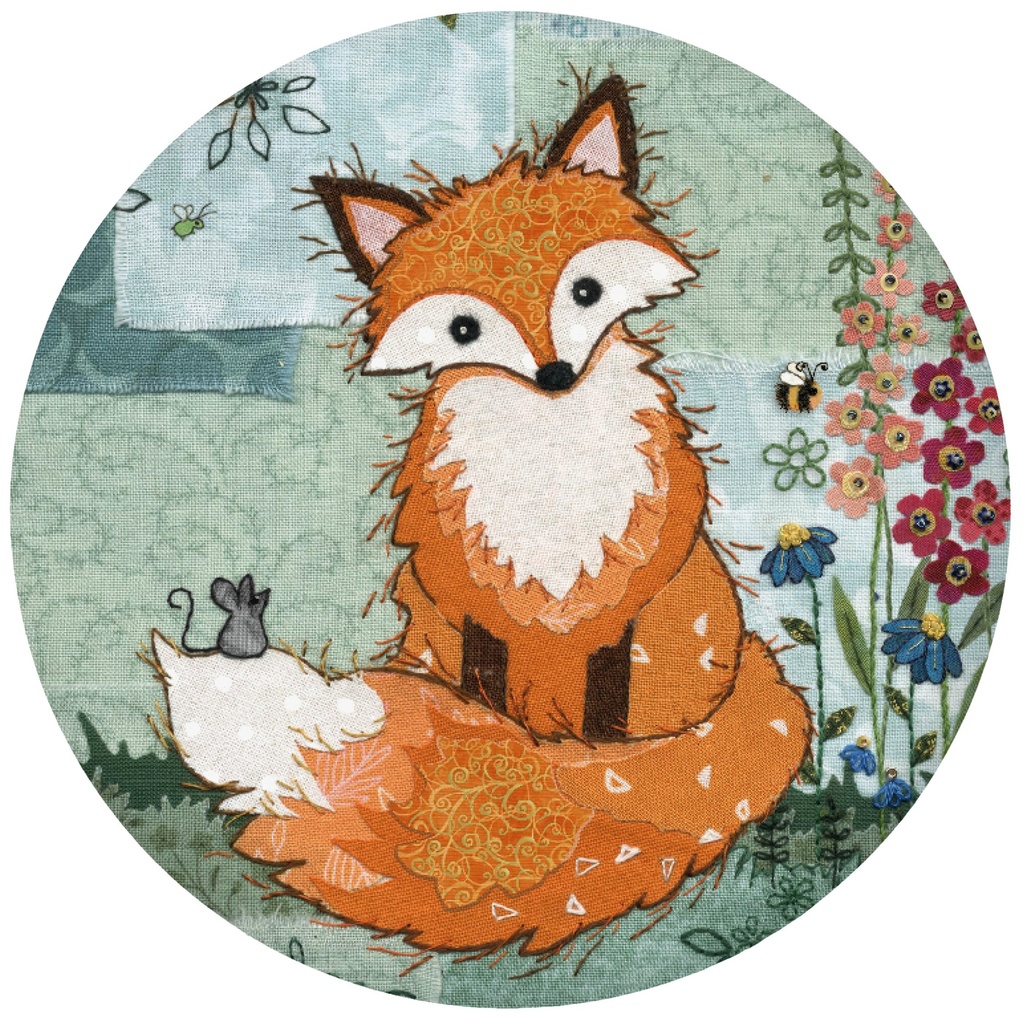 MAGNET ROND BUG ART AMYS RENARD