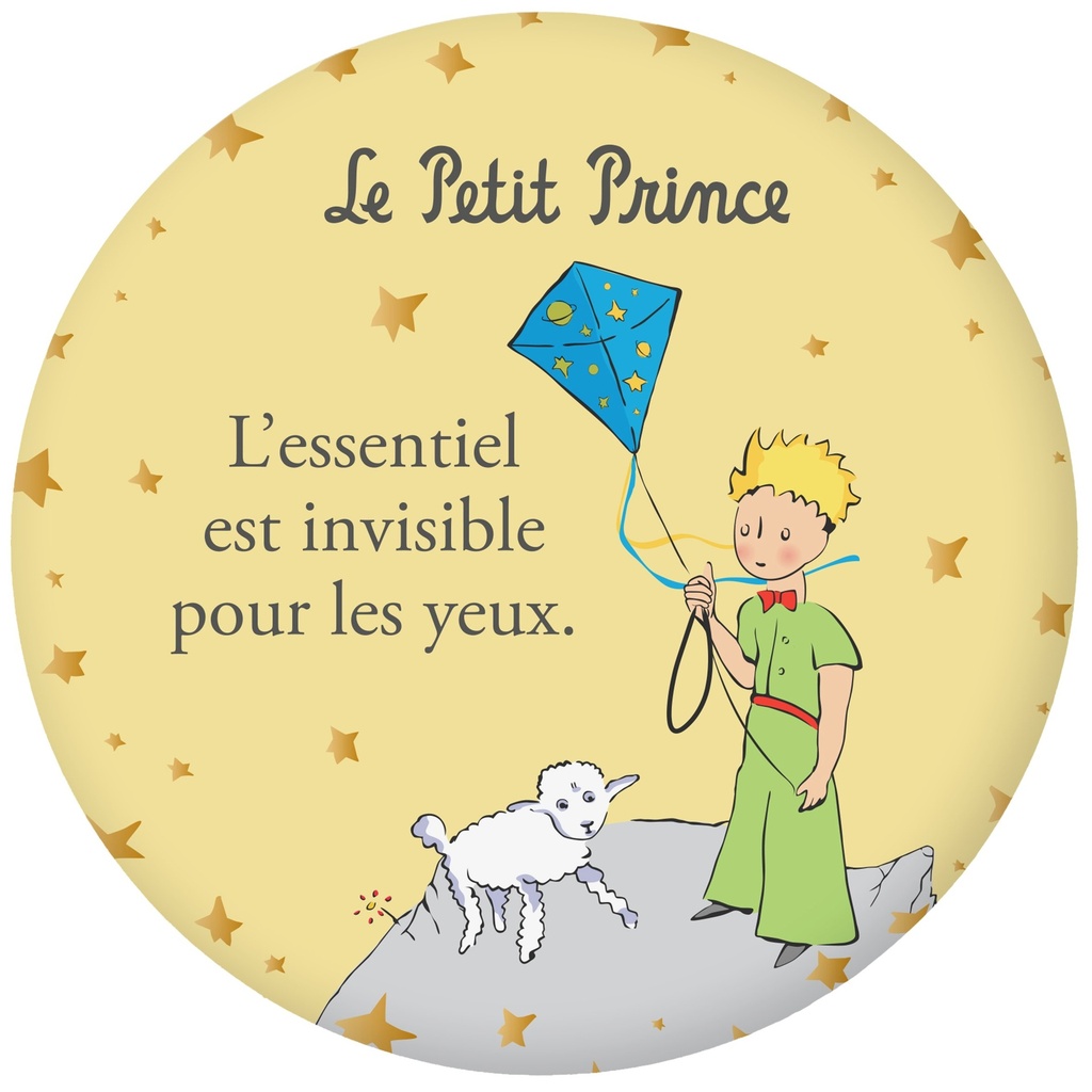 MAGNET ROND LE PETIT PRINCE CERF VOLANT