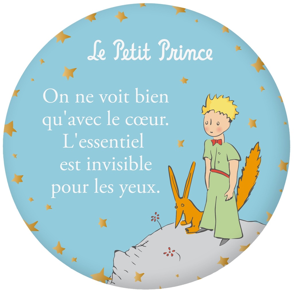 MAGNET ROND LE PETIT PRINCE RENARD
