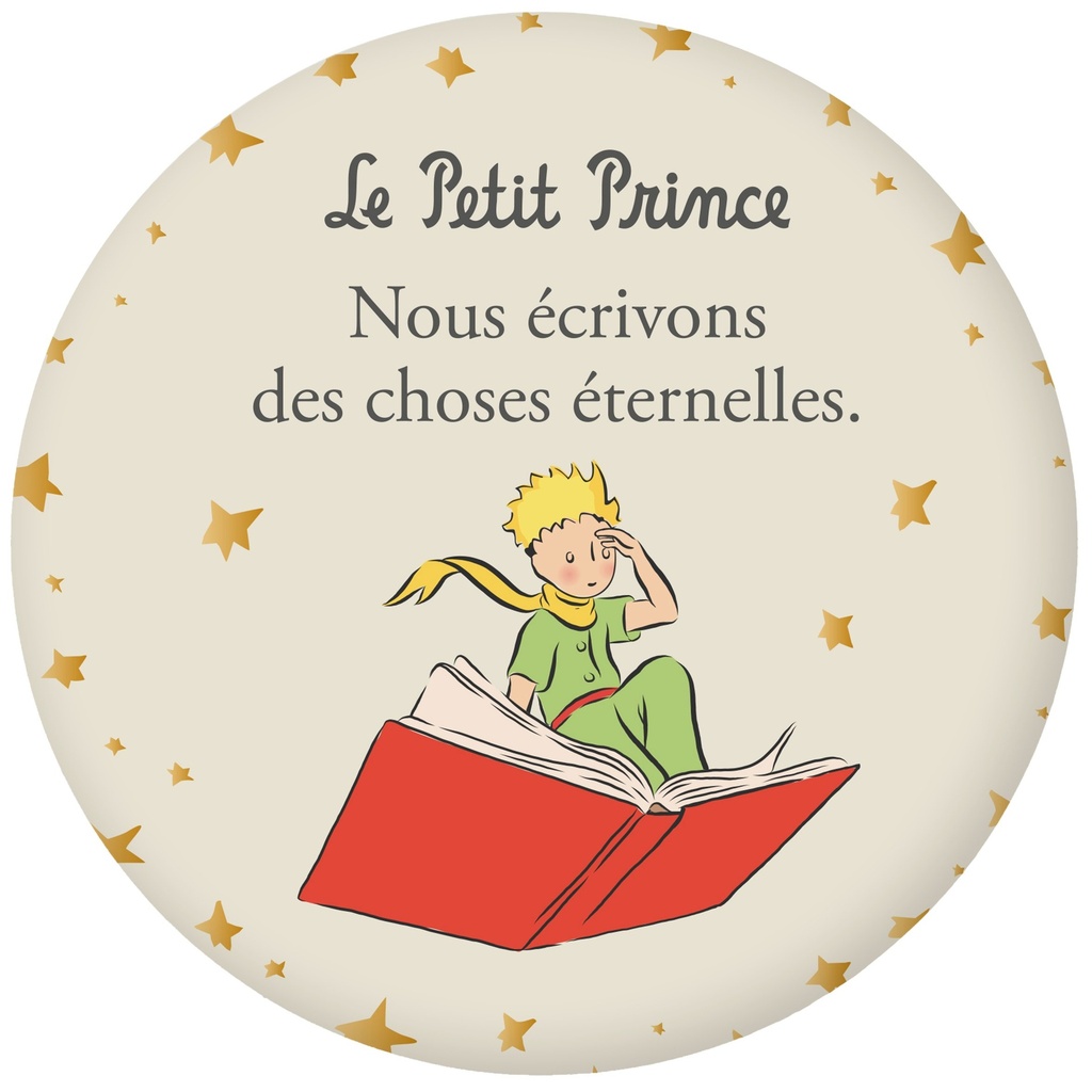 MAGNET ROND LE PETIT PRINCE LIVRE