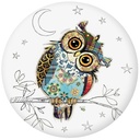 MAGNET ROND KOOK CHOUETTE