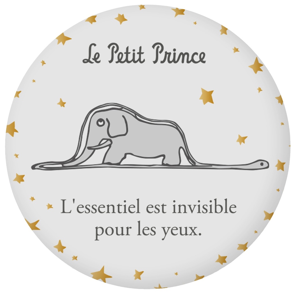 MAGNET ROND LE PETIT PRINCE ELEPHANT