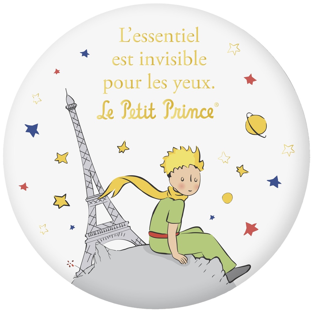 MAGNET ROND LPP A PARIS BLANC