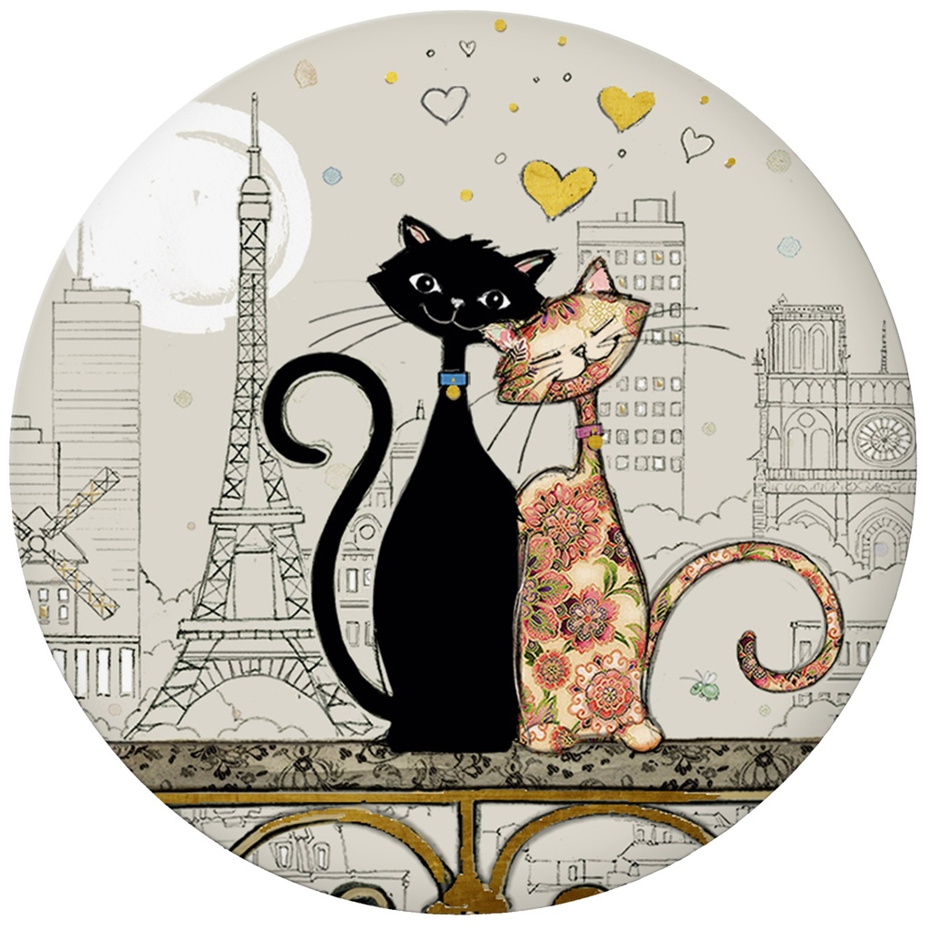 MAGNET ROND BUG ART PARIS TE AMOUREUX