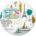 MAGNET ROND LE TOUT PARIS CAROUSSEL