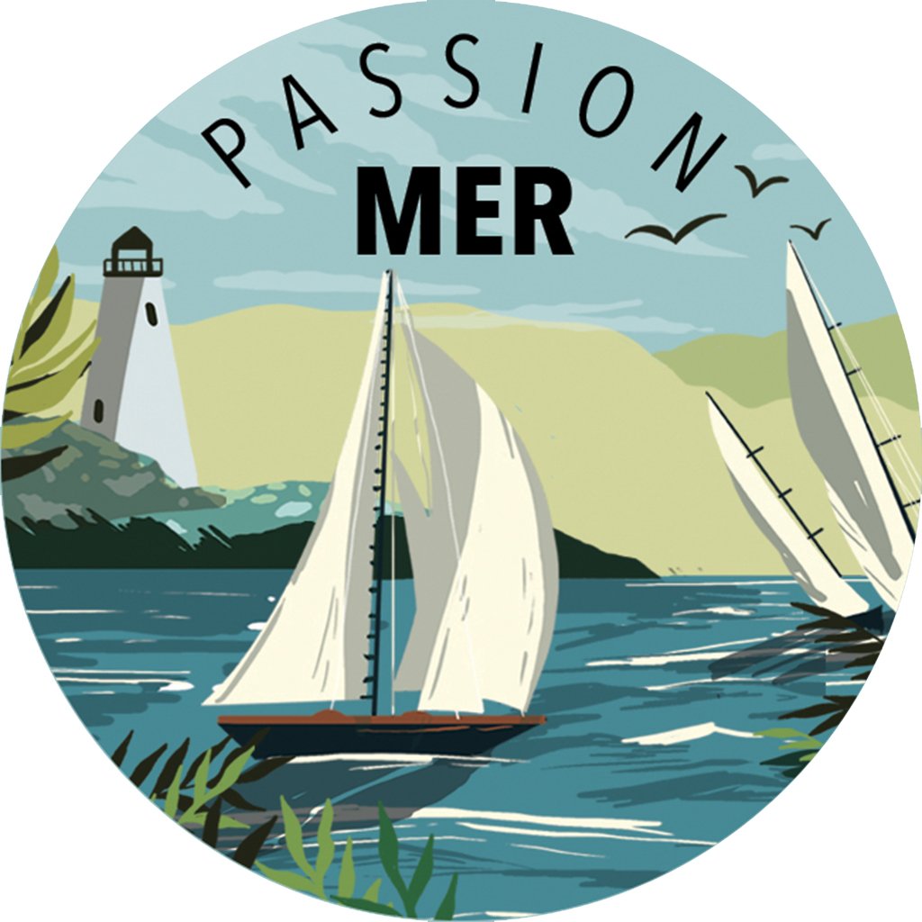 MAGNET ROND CAKE AND CRAYONS - PASSION MER