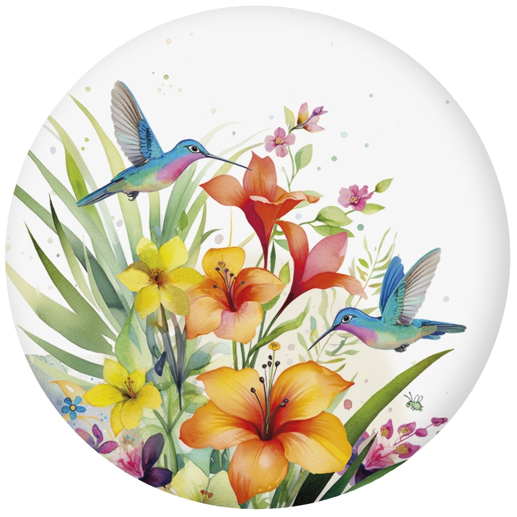 MAGNET ROND PORTFOLIO COLIBRIS