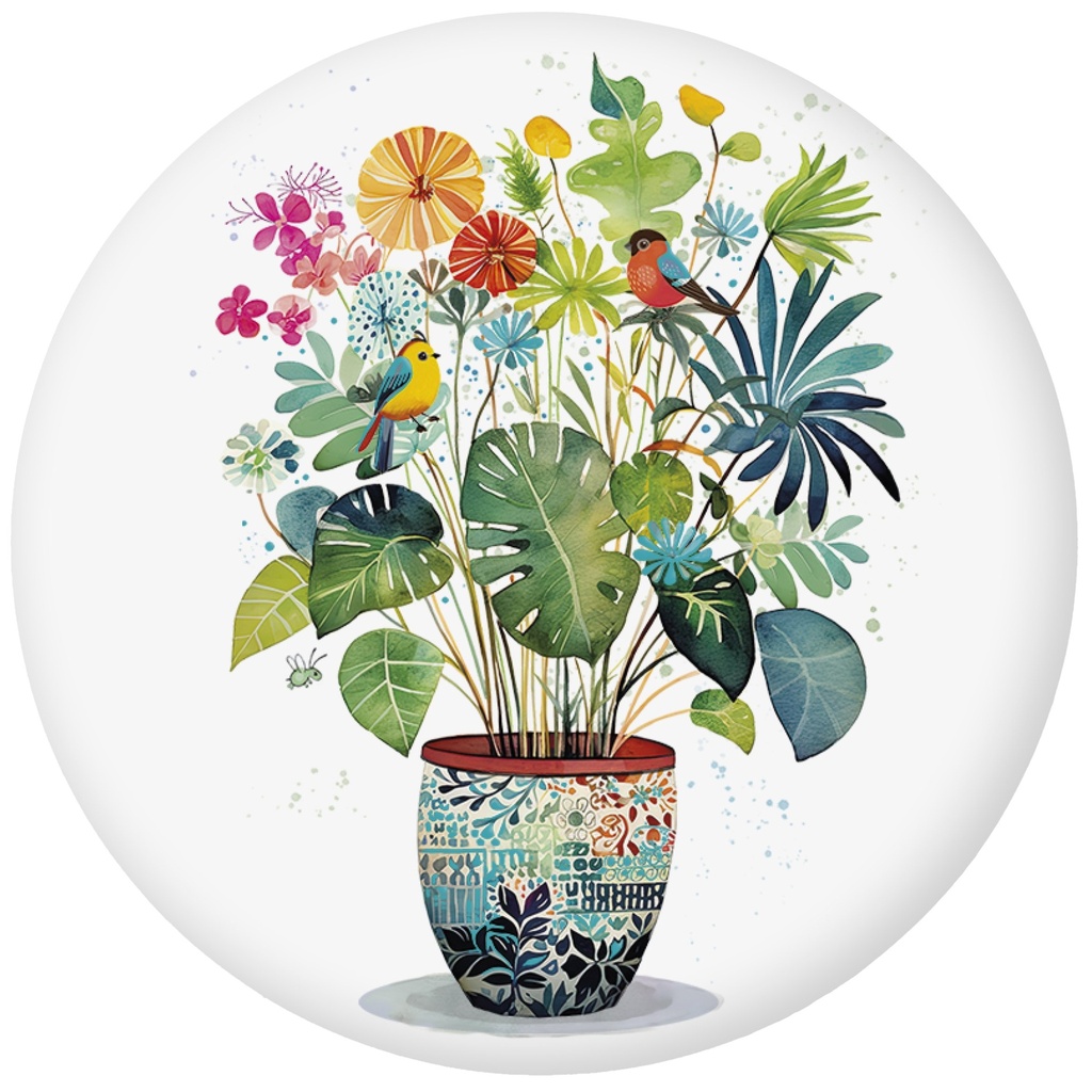 MAGNET ROND PORTFOLIO POT