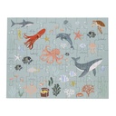 PUZZLE 50 PCS BOITE METAL MER